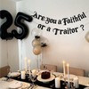 Are You a Faithful or a Traitor Birthday Party Banner