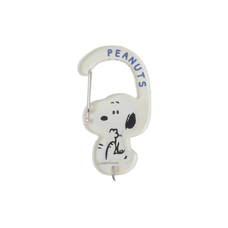 Marimo Craft Acrylic Carabiner Snoopy JOURNEY SN W40 H 50