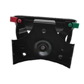 SKCEIDA Tailgate Handle Latch and Bezel Trim with Rod Clips for 1999-2007 Chevy Silverado/GMC Sierra 1500 2500 3500 HD Truck 15228539 15997911 15228541 15228540