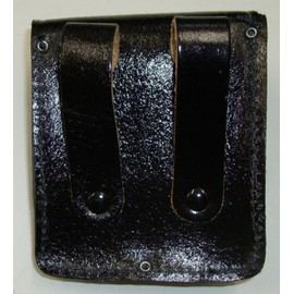 Kozuchi PC-02 Black Floor Leather Parts Case, Small