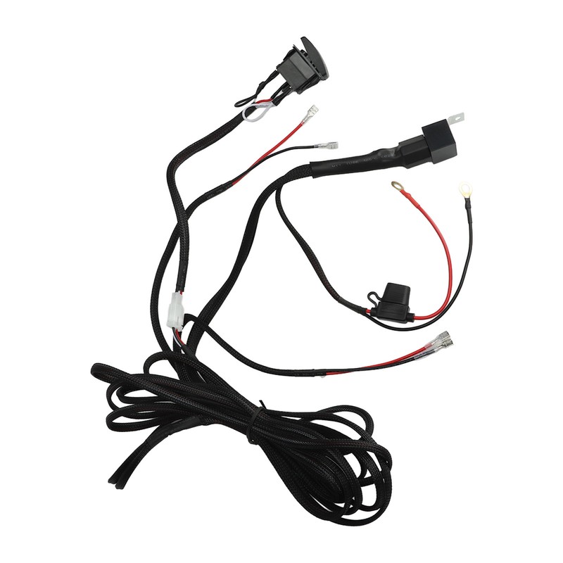 LED Light Bar Wiring Harness Kit 5 Pin On Off