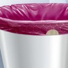 Odorshield Small Drawstring Trash Bags, 4 Gal, Pink, Cherry Blossom,