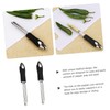 COLLBATH 2pcs Pepper Corers Tools Chili Core Removers for Effortless
