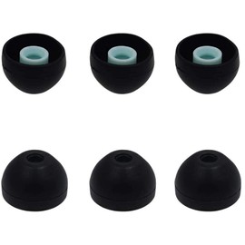 ALXCD Eartips Compatible with Sony in-Ear Headphone, S/M/L 3 Pairs Soft Silicone Ear Tips, Compatible with Sony in-Ear Headset MDR-XB50AP XBA-H1 WF-XB700 WF-1000XM3 WF-SP800N, etc. L 3 Pairs