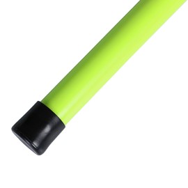 HolaHatha Football and Soccer Training Sports Equipment Speed Agility Hurdle 8 to 11.8” Height Adjustable, Easy Storage - Bright Green