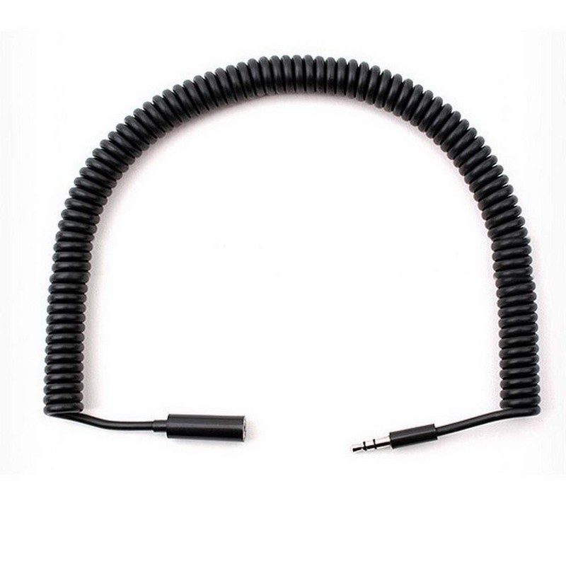 Rosebe 3.5mm Coiled Cable, 3.5mm 3 Pole Male to Female
