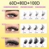 Heywink 헤이윙크 래쉬 클러스터 키트 60D 80D 100D 두꺼운 속눈썹