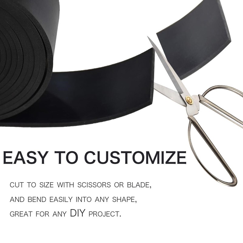 Rubber Strips, Neoprene Rubber Mat, Solid Rubber Profile Rubber Mats