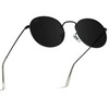 WearMe Pro - Reflective Lens Round Trendy Sunglasses