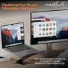 PureMounts Laptop Stand, Height-Adjustable, Foldable & Ergonomic Notebook Holder for