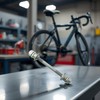 Silver 185MM Bike Axle Bike Multiple Speed Rear Hub Axle