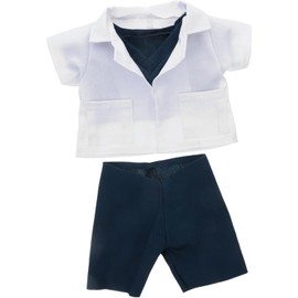 Ropa para Peluches Traje de Doctor 3 Piezas de Tela para Niño Niña