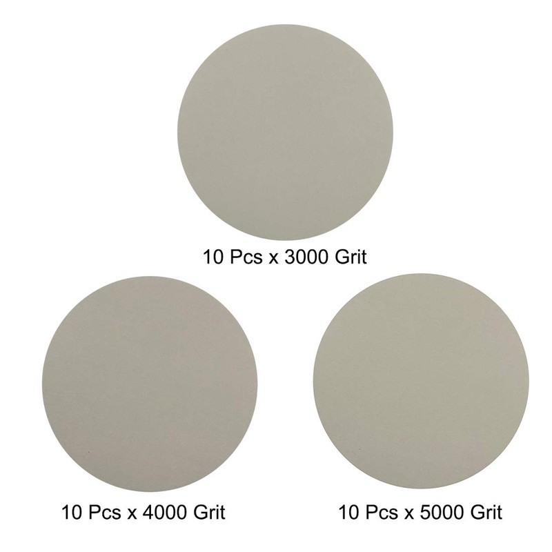 sourcing map 2" Hook and Loop Sanding Disc 3000/4000/5000 Grit