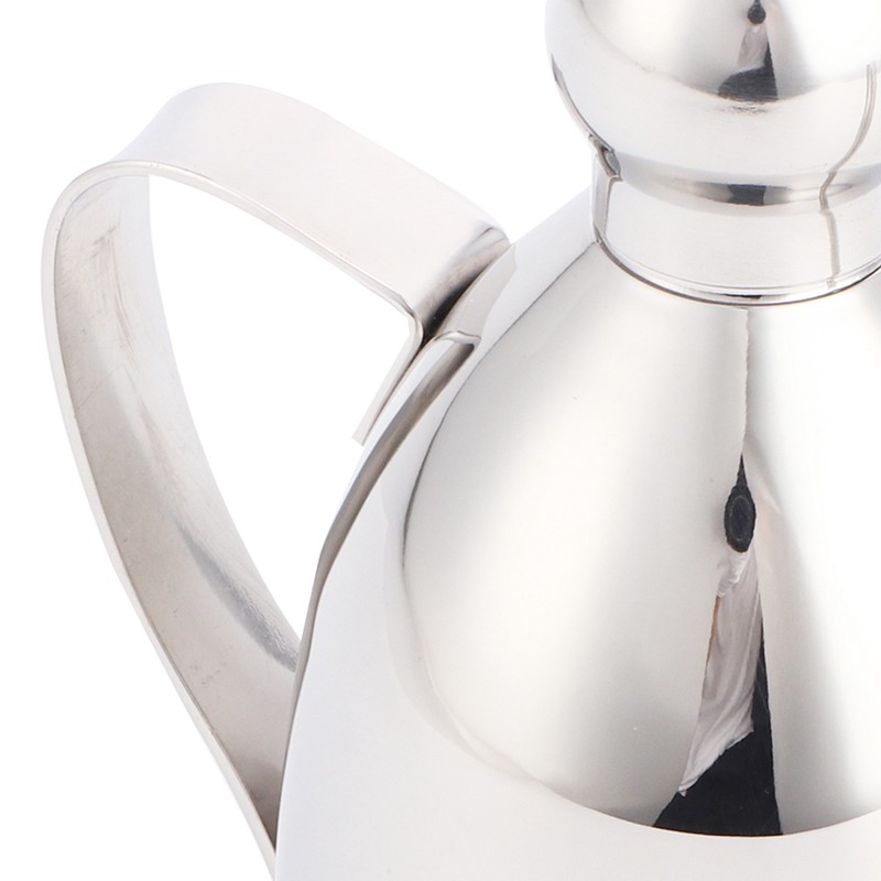 Oil Dispenser Stainless Steel Oil Bottle Leakproof Vinegar Pot Kitchen