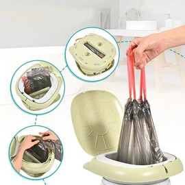 OREMEL Portable Potty Seat For Toddler Travel, Travel Potty Seat For Toddler with Carry Handle, Portable Toilet For Kids Girls and Boys, Car Potty For Toddler (Grey)