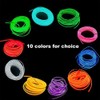 Balabaxer Red EL Wire Car Kit, 5 m Flexible Neon