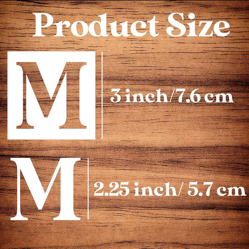 3 inch Letter Stencils for Painting On Wood,36pcs Stencils Letter