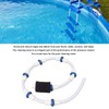 Automatic Pool Cleaner Sweep Hose Replacement B5 PVC Pool Cleaner