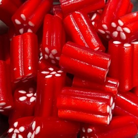Bayside Candy Licorice Cherry Loaders Candy - Cherry Loaders Gummies - Sweet Chewy Licorice (1LB)