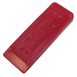 Stens 'Stens 705-111 Plastic Plastic Wedge, 8'' Length, Withstands Severe Use and Impact, Color May Vary', red