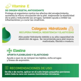 Crema Ácido Hialurónico Colágeno Elastina Joss Fervier Momento Aplicación Día Noche Tipo Piel Todo