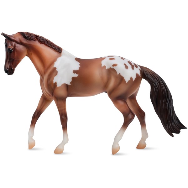 Breyer Horses Freedom Series Red Dun Pintaloosa | Horse Toy | 9.75" x 7" | 1:12 Scale | Model #1053