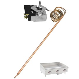 Electric Griddle Thermostat Control Fit for Star MAX Griddle Star 2T-Z5958 AllPoints 46-1368, Thermostat Temp 100-450F Replace SA-465-36 SA46536