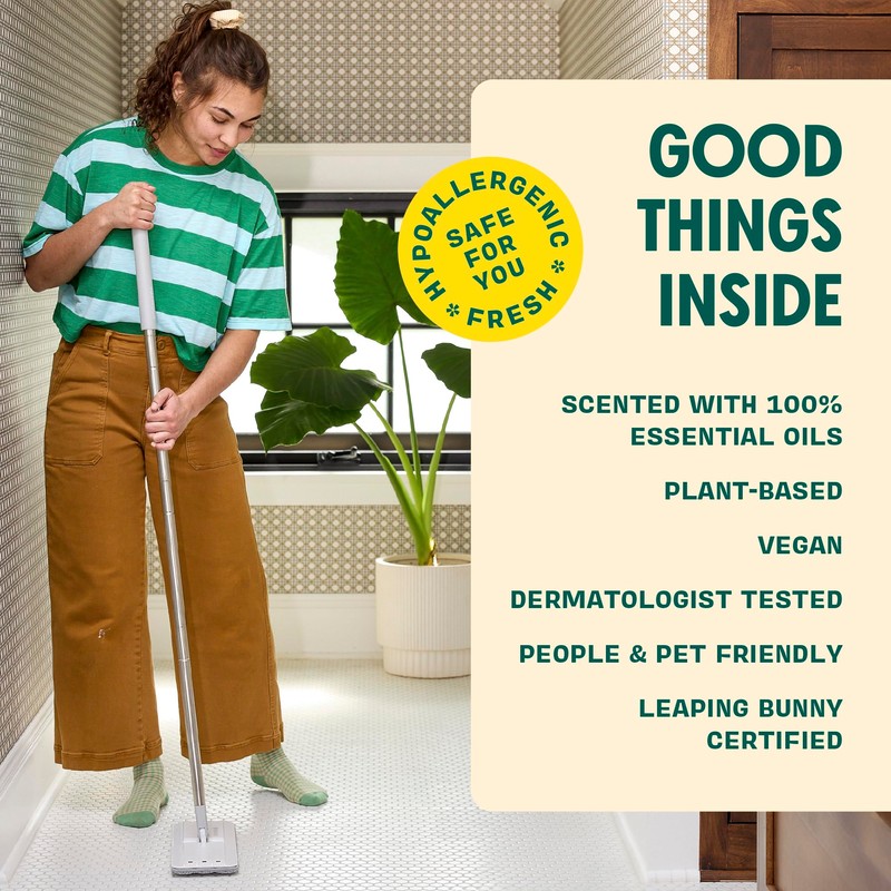 Aunt Fannie's Ultra Concentrated Floor Cleaner Vinegar Wash, Multi-Surface Solution