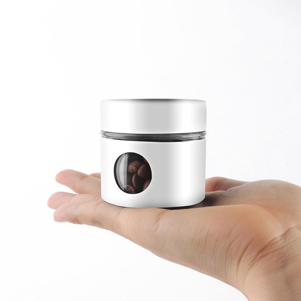 Mini Coffee Canister, Coffee Beans, Portable Mini Storage Container, Airtight