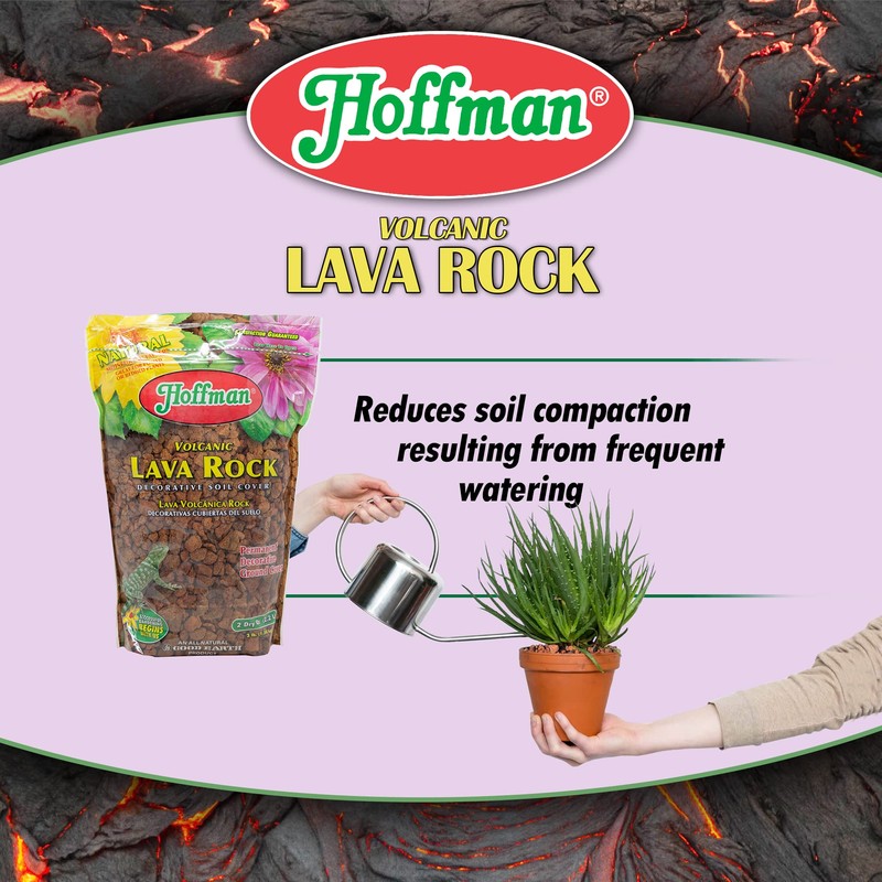 Hoffman 14452 Volcanic Lava Rock, 2 Quarts