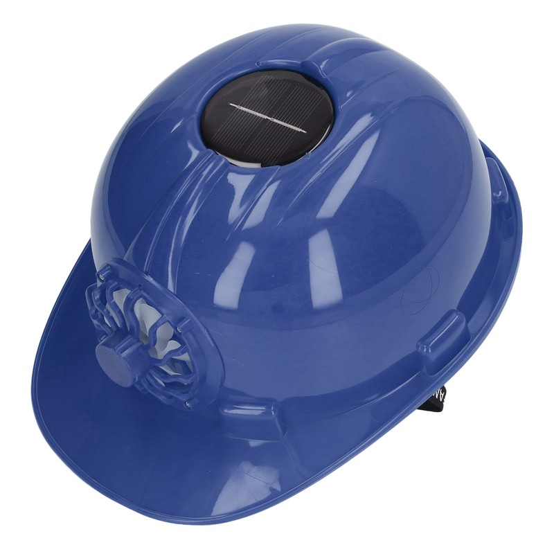 Hard Hat with Solar Fan Plastic Ventilated Safety Helmet Breathable