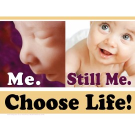 Heritage House '76 Me. Still Me. Pro-Life Yard Sign