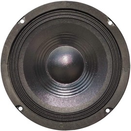 PLUG & SOUND 1 Woofer S-68 Speaker Mid Bass 16.50 cm 165 mm 6.5 Inch 50 Watt RMS 100 Watt Max Impedance 8 Ohm 92 dB Rigid Suspension Home Pack of 1 + 3 Free Stickers
