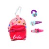 Joytoy Mini Backpack with Clip On with Hair Accessories 7.5
