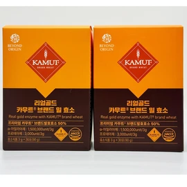 Beyond Origin Kamut Enzyme Real Gold Brand Wheat 3g x 30 sachets x 2 / 비욘드오리진 카무트 효소 리얼골드 브랜드 밀 3g x 30포 x 2개