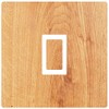 Wood Effect Light Switch Sticker skin vinyl cover wooden oak
