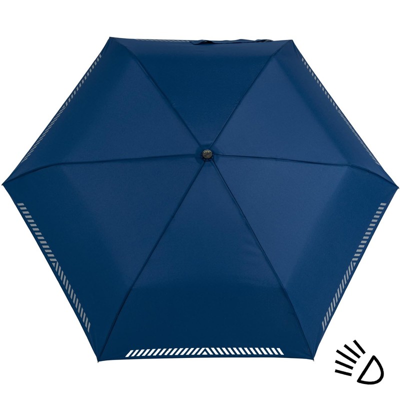iX-Brella Mini Children's Umbrella, Safety Reflex, Extra Light, blue