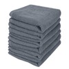 Keith Lun 6 Pack 100% Cotton Wash Cloth, 12x12Inch Highly