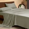 EVERLY King Sheets Set,Luxuriously 400 Thread Count Organic Rayon Derived