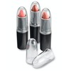 Clear Acrylic Lipstick Caps - Reemplaza Tapas Individuales MAC Originales