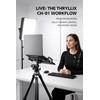 CH-01 Laptop Tripod Mount, Adjustable Laptop Holder with Arca Swiss