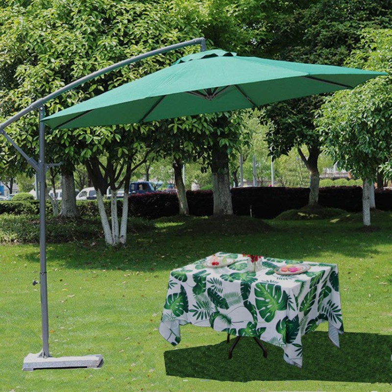 Eternal Beauty 60''X84” Rectangle Tablecloth Waterproof Outdoor Tablecloth with Umbrella
