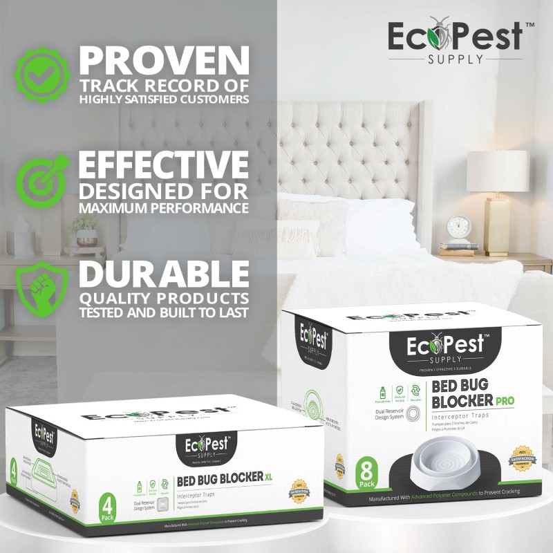 EcoPest Bed Bug Blocker (Pro)™ — 12 Pack | Interceptors,