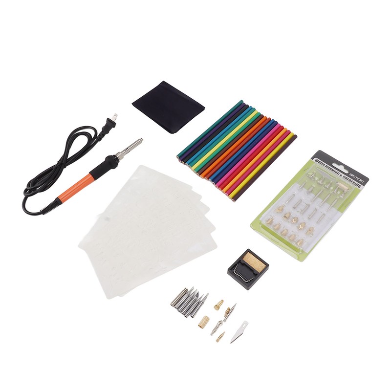 83 PCS Soldering Iron Set 60W Rapid Heating Adjustable Temperature