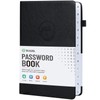 Password Book with Alphabetical Tabs, Hardcover Password Keeper, Password Notebook