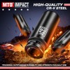 MTO 1/2" Drive 22mm Deep Impact Socket, 6-Point Metric Socket
