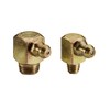 Hydraulische Schmiernippel 90° mit Gewinde, DIN 71412 Typ H3/S, ideal zur Schmierung in Industriemaschinen und Anlagen.