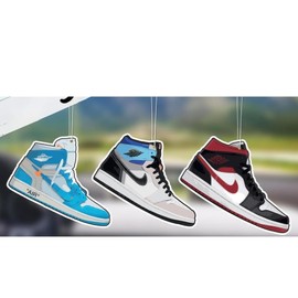 3Pcs Car Air Freshener, Car Accessories Sneaker for Women Girls And men, Decor Hanging Fresheners Car Interior Room Decorations, for Christmas Gift.