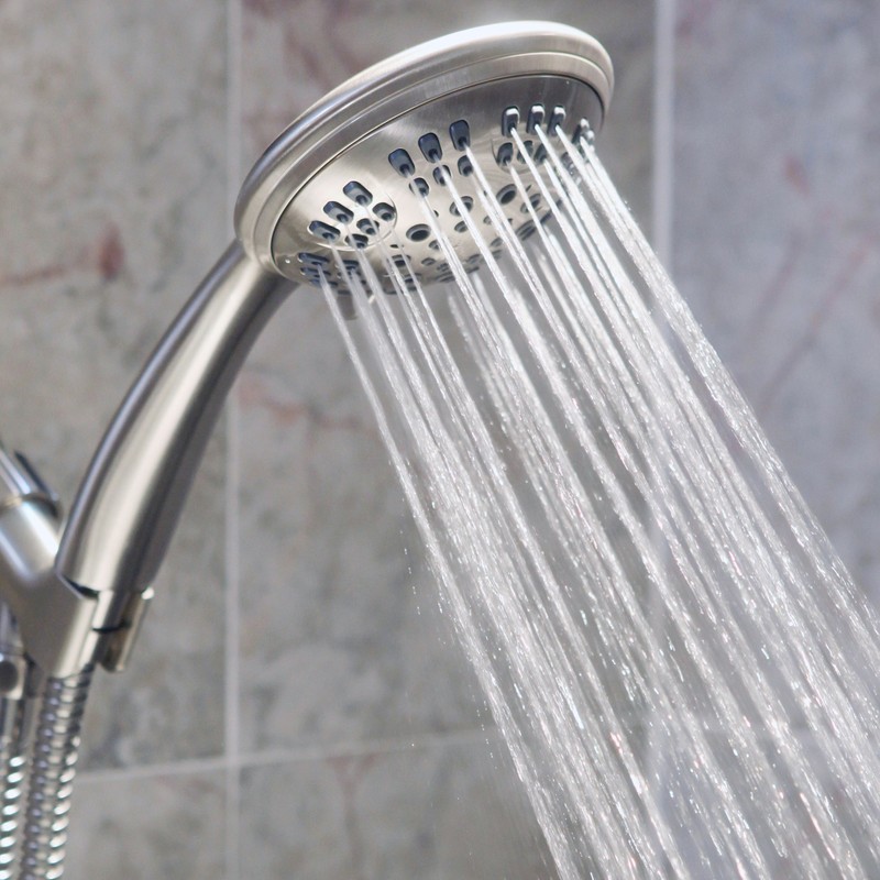 Aqua Elegante 6 Function Luxury Handheld Shower Head - Adjustable