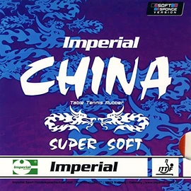 Imperial China Super Soft (2.0 mm - Red) | - China Table Tennis Rubber | ITTF | TT Special - Pouring Table Tennis